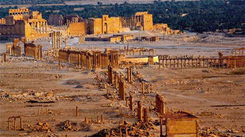 Fuerzas extranjeras saquean el patrimonio nacional sirio